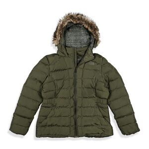 The North Face Women's Green Down Jacket Size S